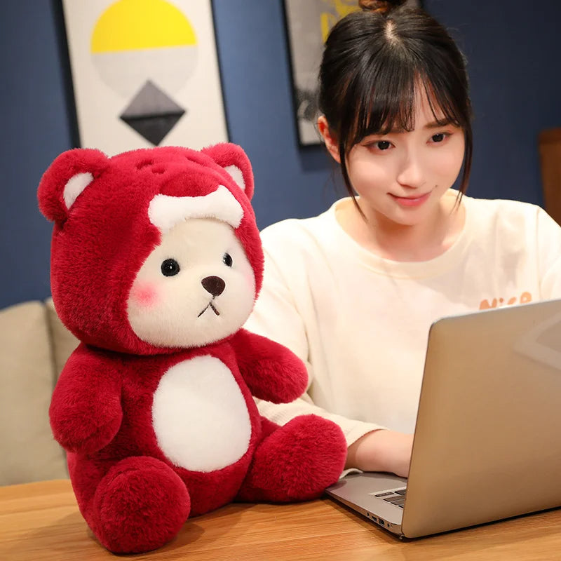 OSITO DISFRAZADO DE LOTSO 70 CM + TARJETA DE DEDICATORIA 😍✨
