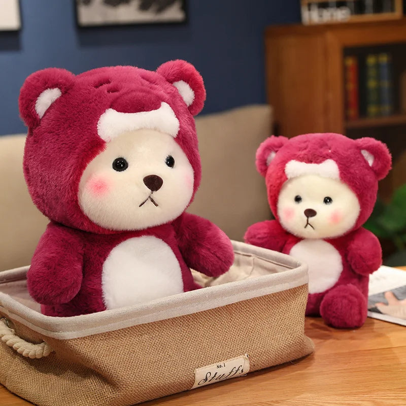 OSITO DISFRAZADO DE LOTSO 70 CM + TARJETA DE DEDICATORIA 😍✨