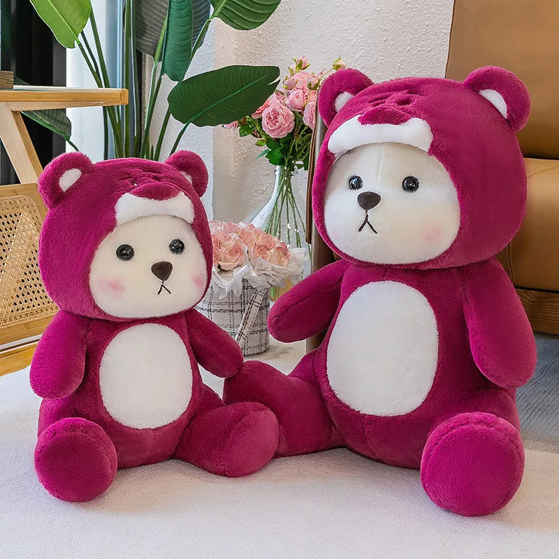 OSITO DISFRAZADO DE LOTSO 70 CM + TARJETA DE DEDICATORIA 😍✨