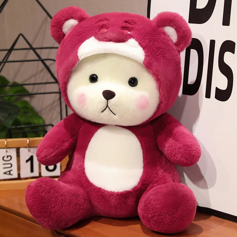 OSITO DISFRAZADO DE LOTSO 70 CM + TARJETA DE DEDICATORIA 😍✨