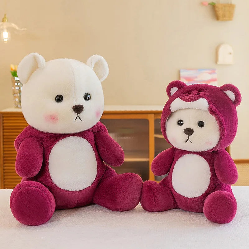 OSITO DISFRAZADO DE LOTSO 70 CM + TARJETA DE DEDICATORIA 😍✨
