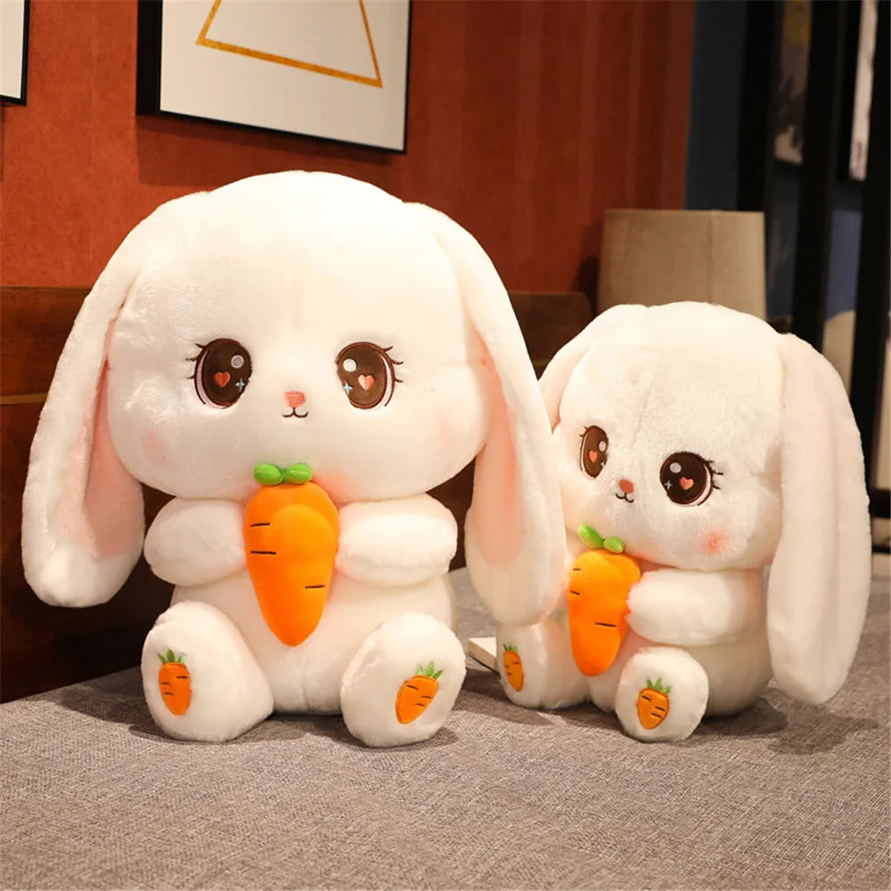 Peluche Conejo Kawai +  Tarjeta de Dedicatoria Personalizada  🥕🥰🌷