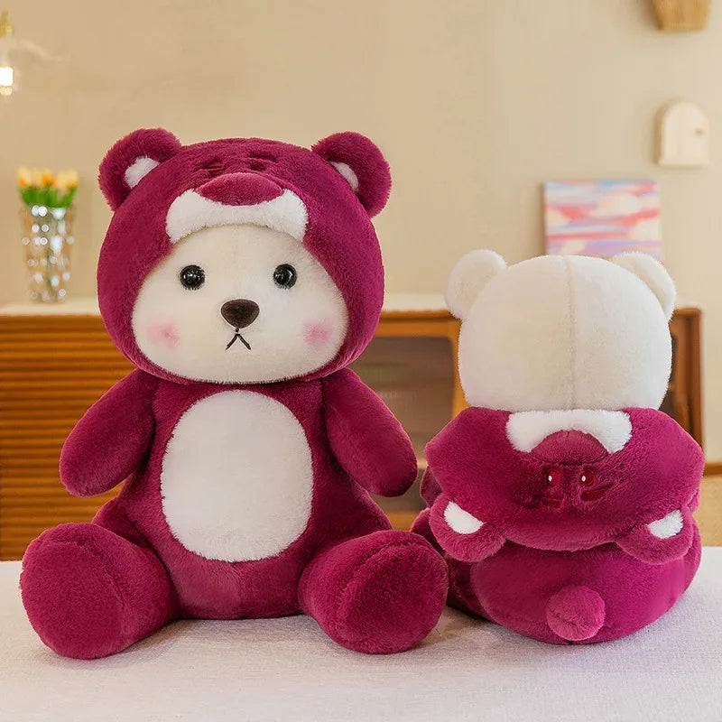 OSITO DISFRAZADO DE LOTSO 70 CM + TARJETA DE DEDICATORIA 😍✨