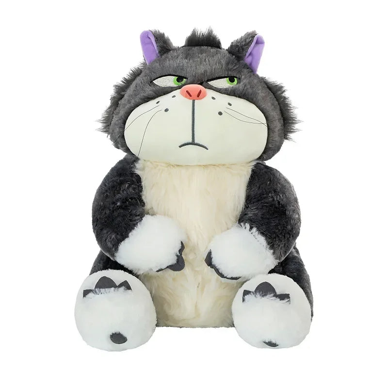PELUCHE GATO LUCIFER + COLLAR DE TULIPAN 🌷💖