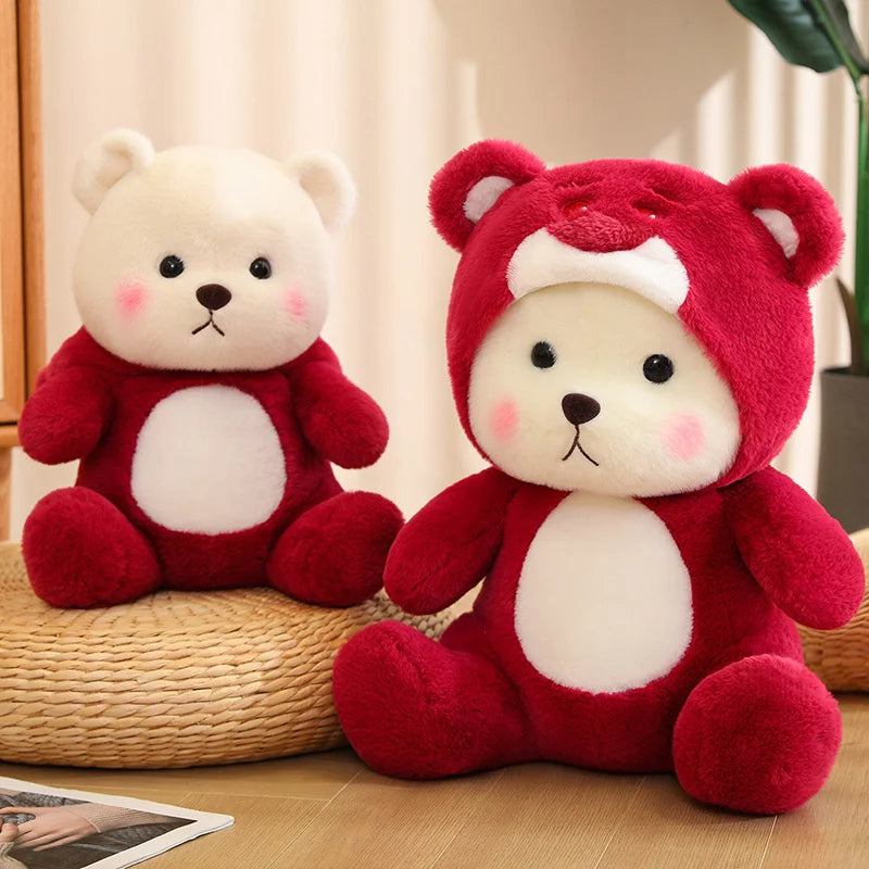 OSITO DISFRAZADO DE LOTSO 70 CM + TARJETA DE DEDICATORIA 😍✨